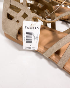 Torrid Tan Summer Sandals - 9