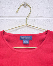 Load image into Gallery viewer, Anne Taylor Red Knit Blouse (M)
