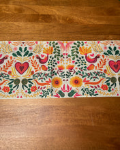 Load image into Gallery viewer, Bright Floral Table Runner
