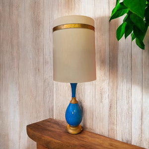 Turquoise Midcentury lamp