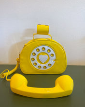 Load image into Gallery viewer, Yellow Telephone Purse
