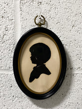 Load image into Gallery viewer, Vintage Silhouette of a Young Child
