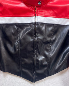 Cropped Moto Jacket (M)