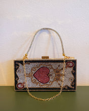 Load image into Gallery viewer, Jeweled Queen of Hearts Purse
