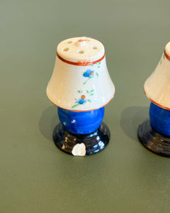 Vintage Lamp Salt and Pepper Shakers - Made in Japan