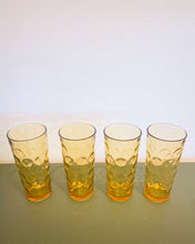 Load image into Gallery viewer, Vintage Hazel Atlas Amber Drinking Glasses - Set of 4
