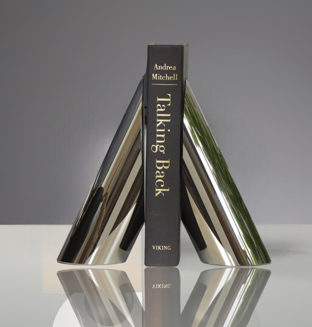 Modernist Tubular Bookends