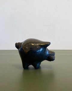 Vintage Figurine of Pig with Corn