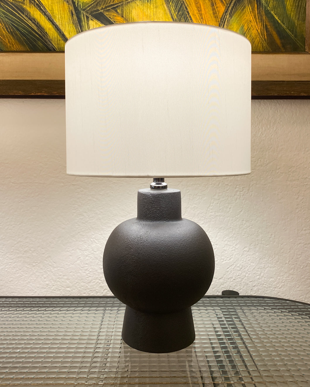 Noir Modernist Table Lamp