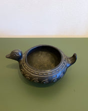 Load image into Gallery viewer, Vintage Black Ceramic Duck Bowl
