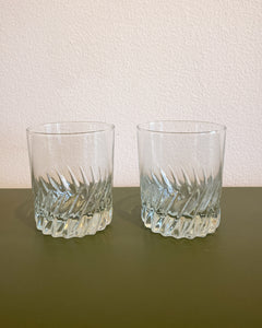 Vintage Pair of Rock Glasses