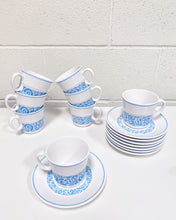 Load image into Gallery viewer, Vintage Noritake Progression Coffee Cups and Saucers - Set of 8
