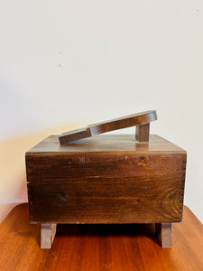 Vintage Kiwi Hand Crafted Shoe Valet Box