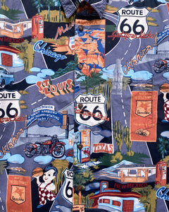 Route 66 Landmarks Button Up Shirt (XL)