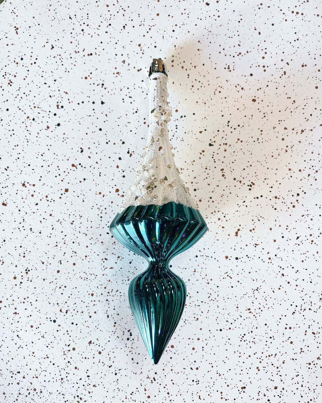 Green Icicle Ornament