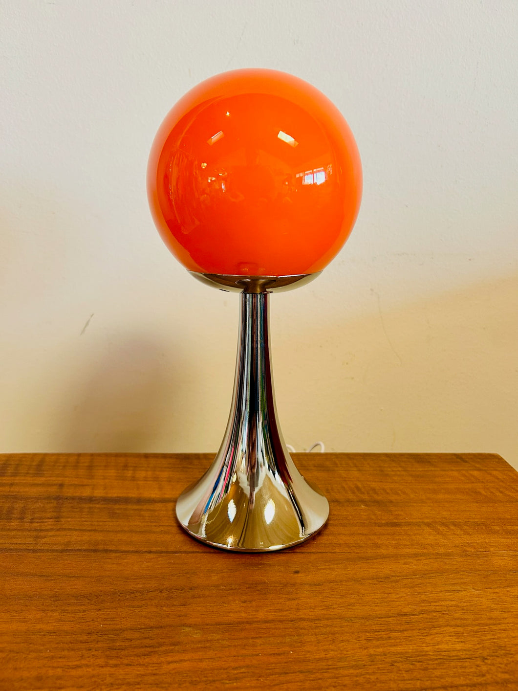 Orange Mini Tower Bubble Lamp