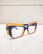 Load image into Gallery viewer, Blue and Orange Glasses
