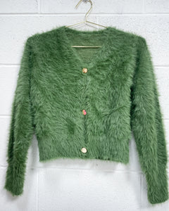 Oscar the Grouch Cardigan (M)