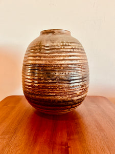 Ceramic Pottery Beehive Glazed Multicolored Vase