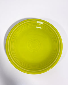 Small Chartreuse Fiesta Ware Plate