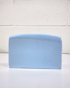 Vintage Blue Haeger Ceramic Napkin Holder