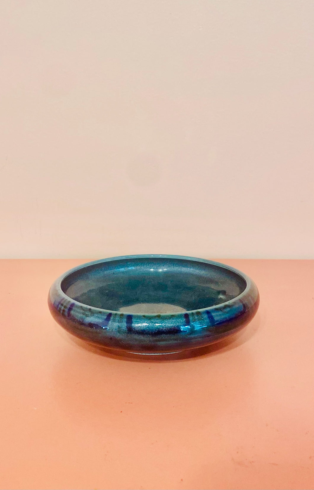 Small Turquoise Catchall Pottery