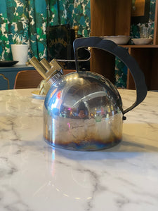 Vintage Alessi Stainless Steel Italian Kettle