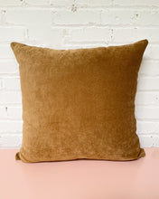 Load image into Gallery viewer, Square Caramel Colored Pillow
