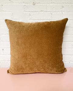 Square Caramel Colored Pillow