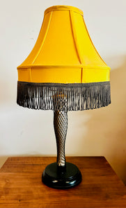 A Christmas Story Fishnet Leg Lamp Movie Replica