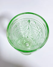 Load image into Gallery viewer, Vintage Green Depression Glass Iced Tea Glass
