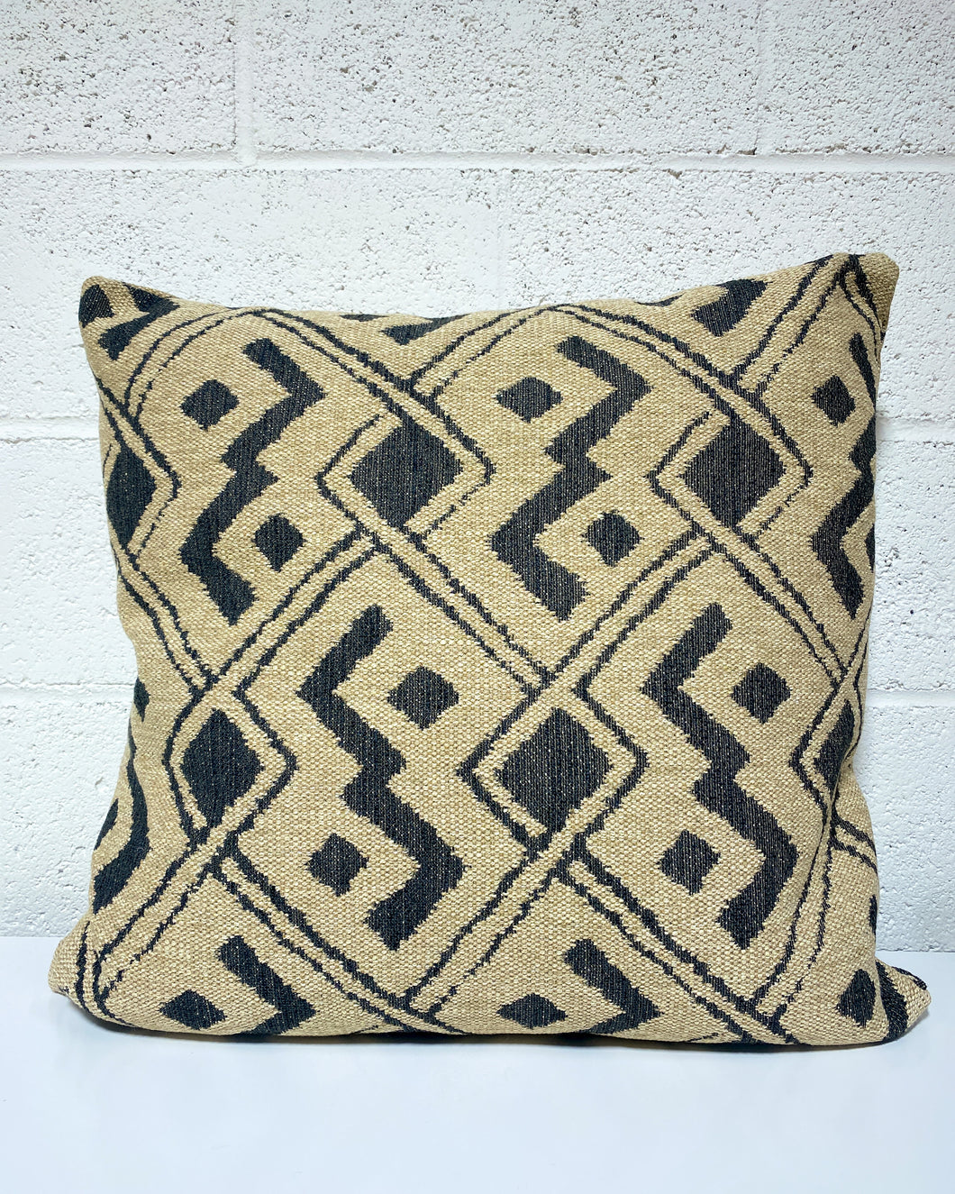 Natural Woven Square Pillow