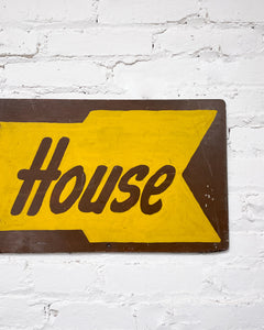 Vintage Open House Handpainted Signage