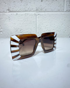 Brown Sunburst Sunnies