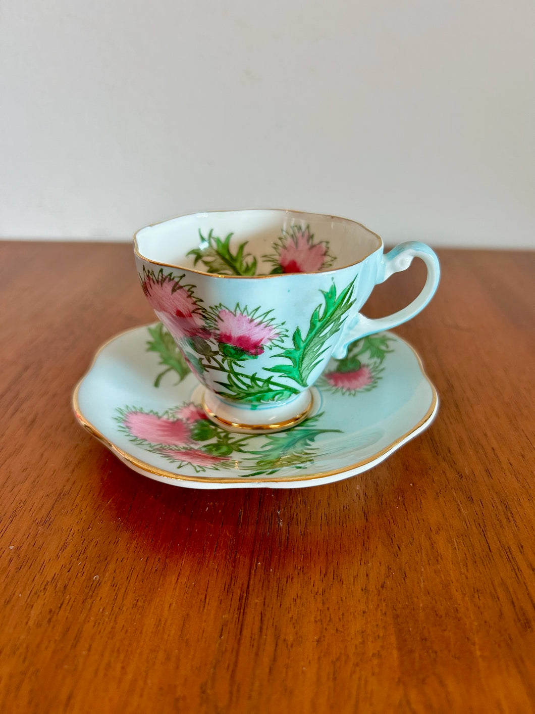 Glencarry Thistle Tea Cup Set