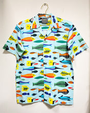 Load image into Gallery viewer, MCM Fish Button Up (S)
