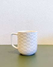 Load image into Gallery viewer, Vintage Floral Basket Weave Coffee Cup - Made in Japan
