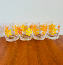 Load image into Gallery viewer, Set of Four Flower Power Acrylic Tumblers
