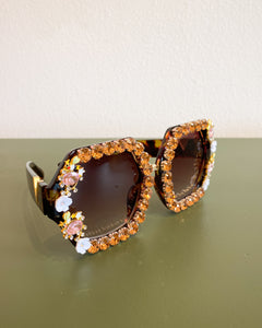 Octagonal Jeweled Sunnies