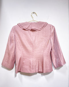 Adrianna Papell Mauve Metallic Evening Jacket (4P)