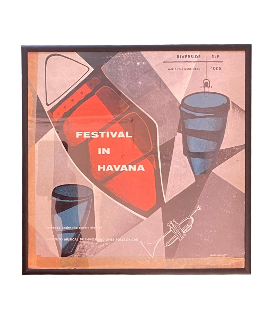 Festival in Havana, Framed