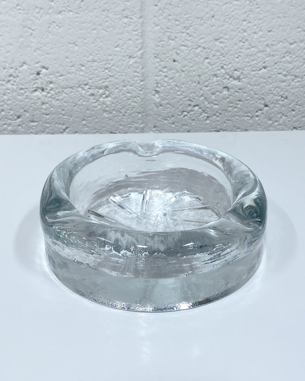 Vintage Nybro Glassworks Ashtray