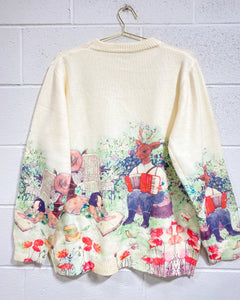 Cream Storytime Sweater (1XL)