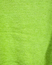 Load image into Gallery viewer, Chartreuse Green Turtleneck Sweater (XL)
