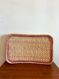 Set of Six Raffia Woven Placemats