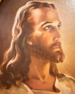 Vintage Jesus Christ Framed Art