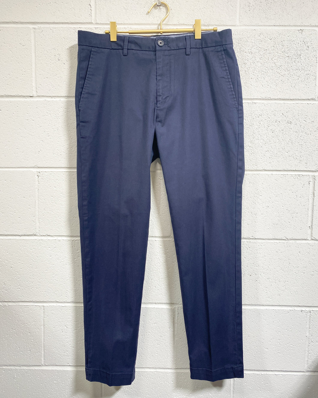 Banana Republic Navy Blue Mason Chinos (32x30)