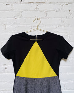 Yellow Triangle Dress (M)