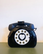 Load image into Gallery viewer, Black Telephone Purse
