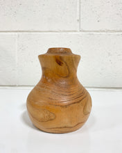 Load image into Gallery viewer, Vintage Wood Dry Vase/Vessel
